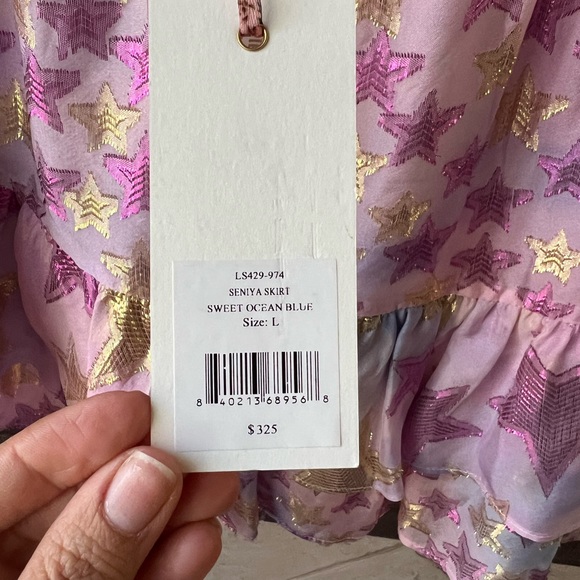 Loveshackfancy ruffle skirt Seniya skirt NWT - Picture 5 of 5